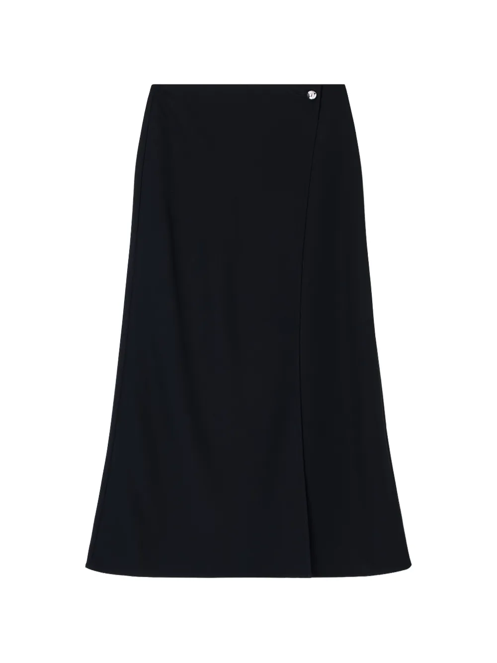 Armani Exchange front-split maxi skirt - Nero