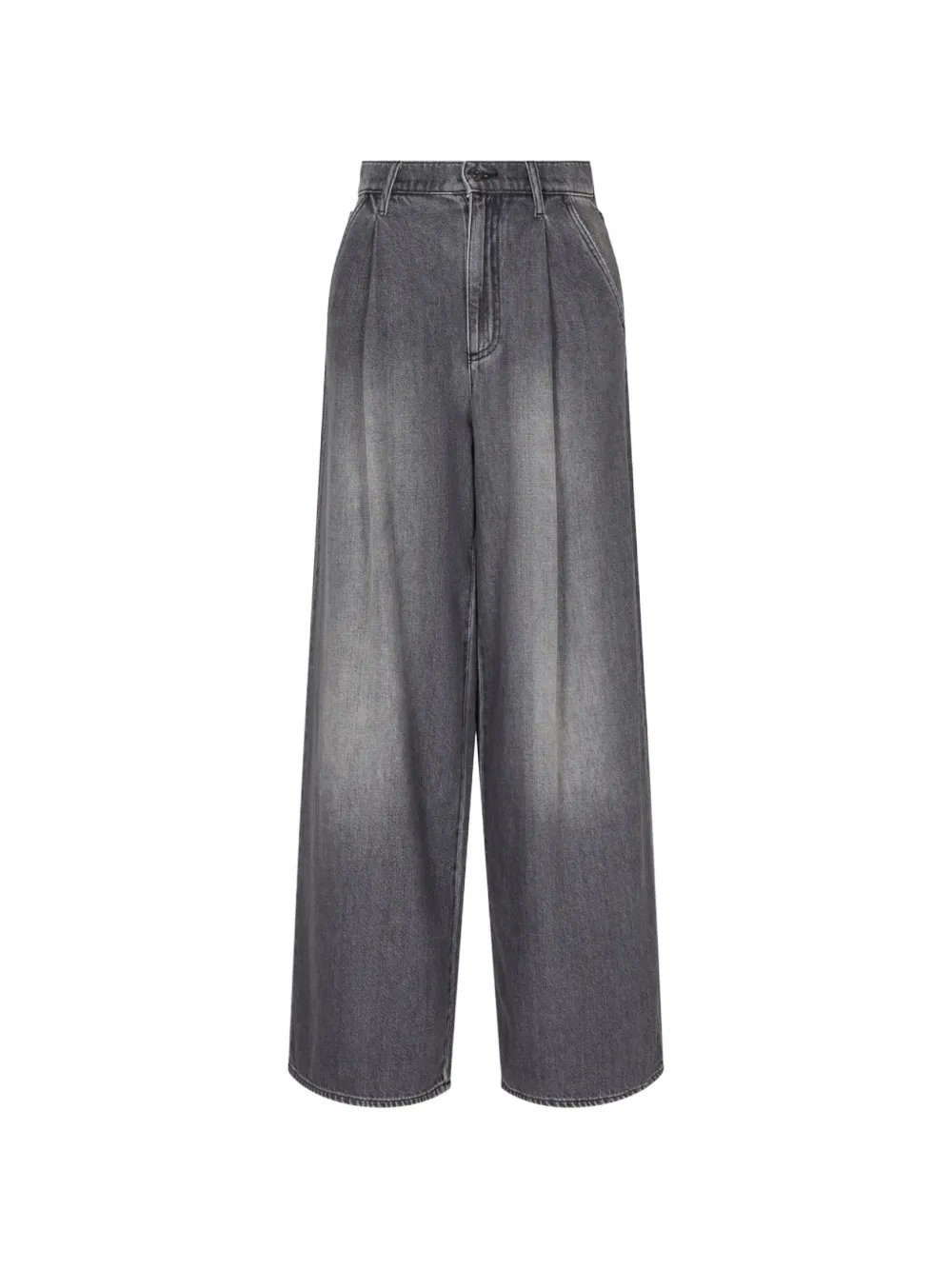 Armani Exchange pleated trousers - Grigio