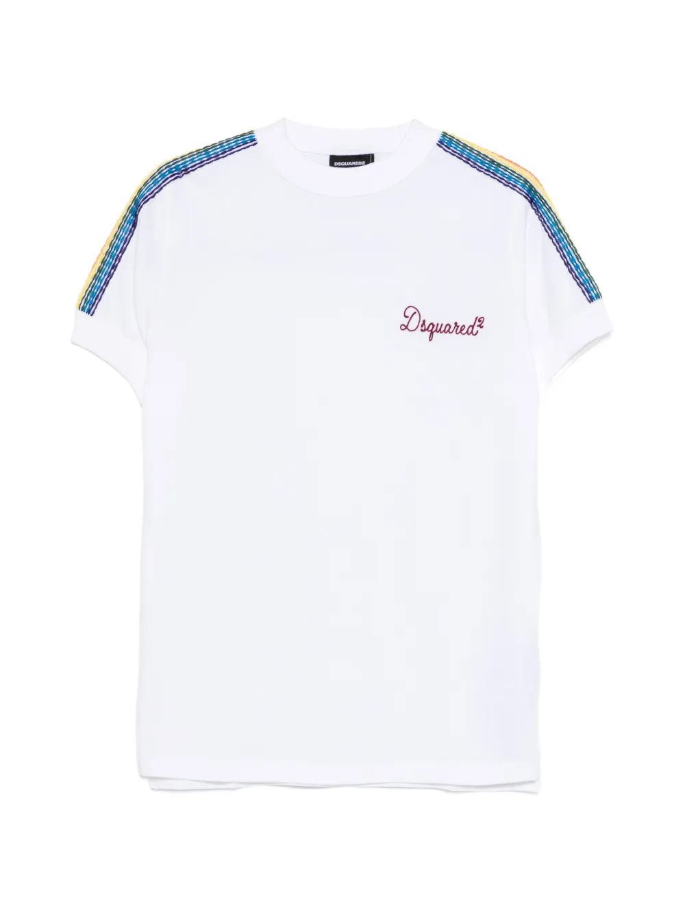 DSQUARED2 ストライプ Tシャツ | ホワイト | Image 1