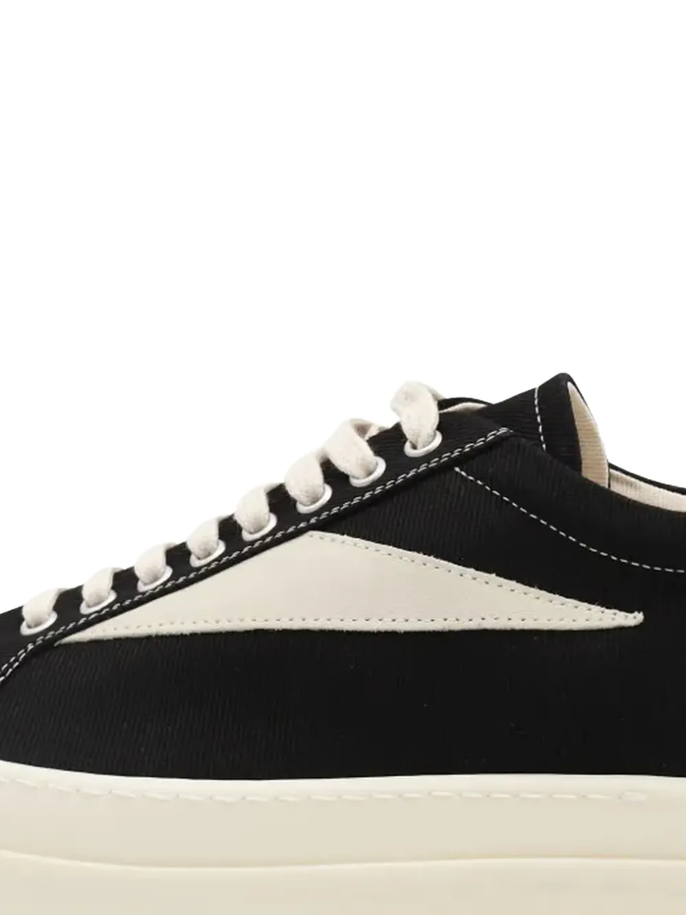 Rick Owens DRKSHDW lace-up sneakers Zwart