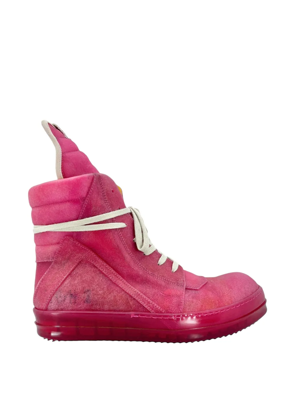 Rick Owens DRKSHDW Geobasket "Hot Pink" sneakers - Rosa