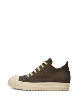 Rick Owens Low Sneaks Sneakers | Green | FARFETCH IN