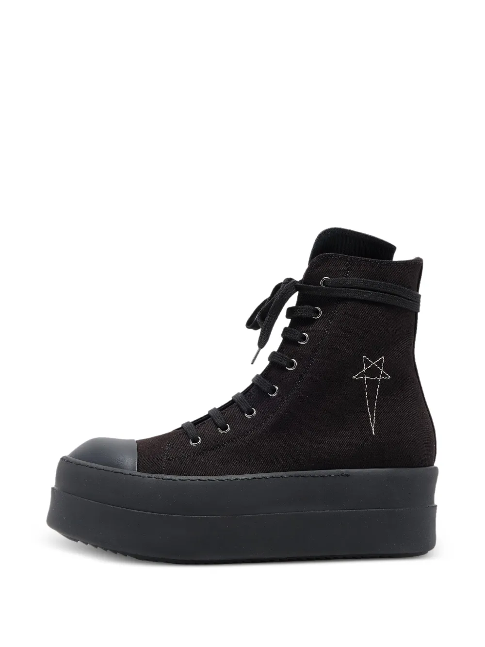Rick Owens DRKSHDW double-bumper sneakers - Nero