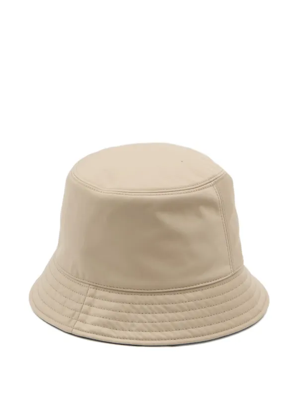 【海外限定】MONCLERリバーシブルバケットハット Moncler リバーシブル バケットハット | ニュートラル | FARFETCH JP