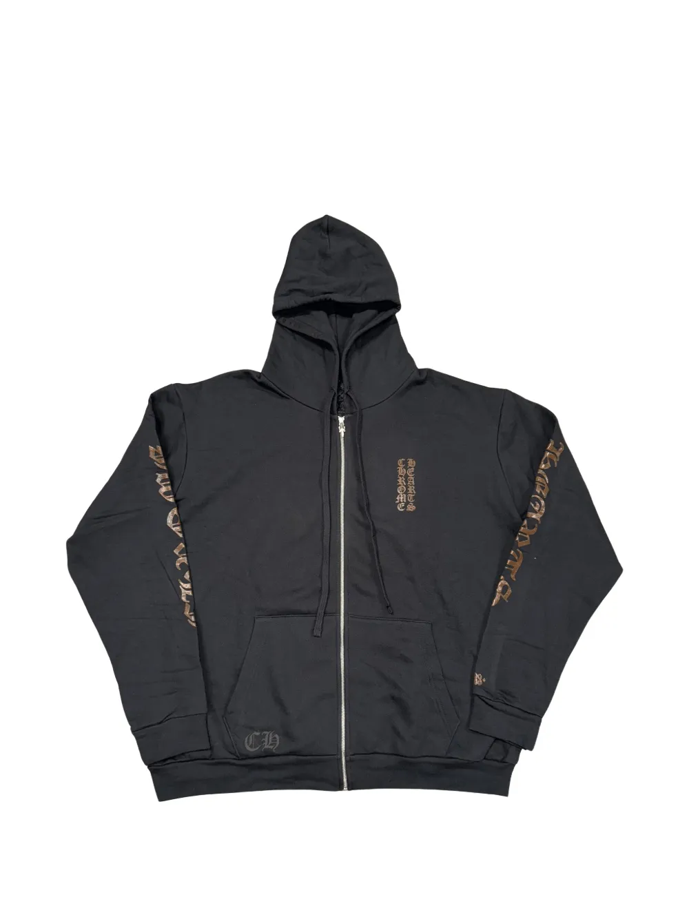 Chrome Hearts 1988 zip-up hoodie - Nero