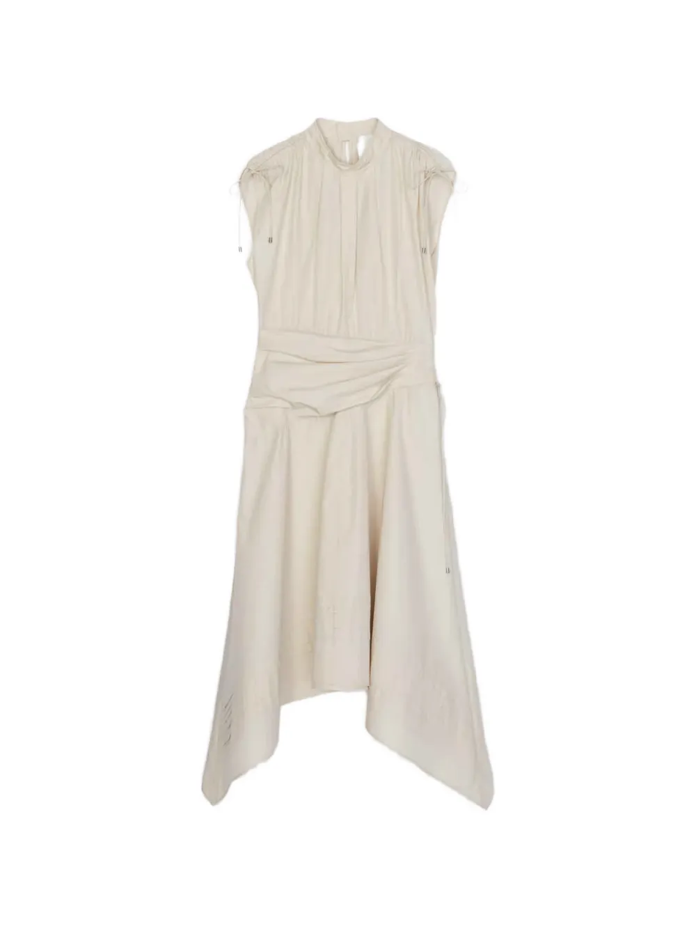 3.1 Phillip Lim asymmetric-hem midi dress - Toni neutri
