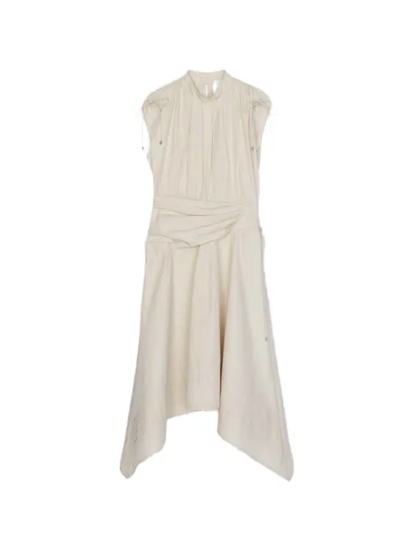 3.1 Phillip Lim アシンメトリーヘム ドレス | ニュートラル | FARFETCH JP