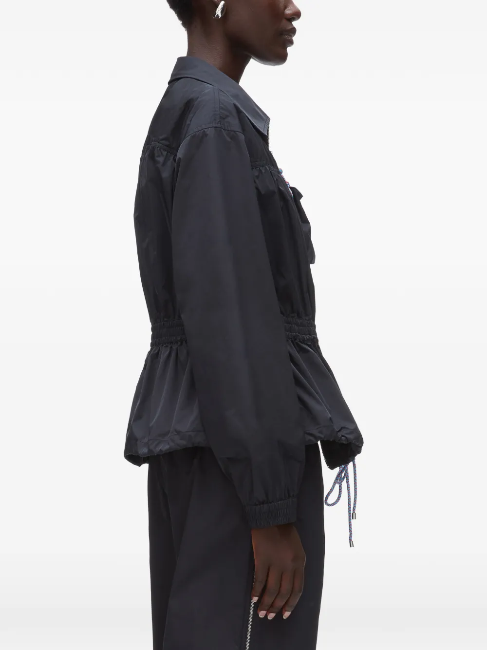 3.1 Phillip Lim Bomberjack met trekkoord Blauw