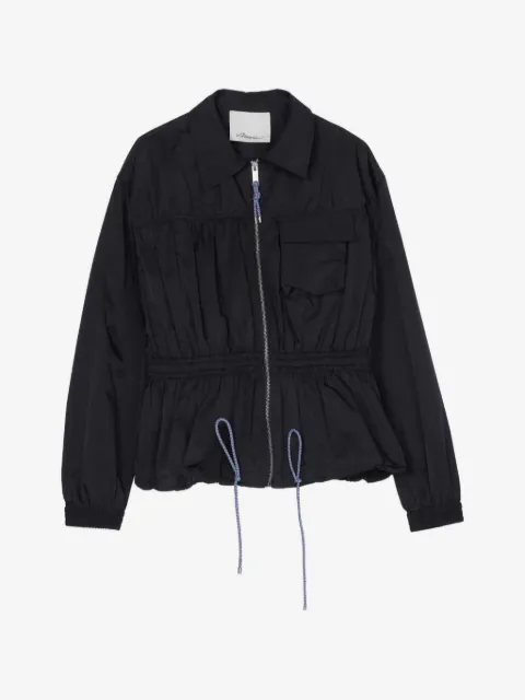 3.1 Phillip Lim zip-up drawstring jacket