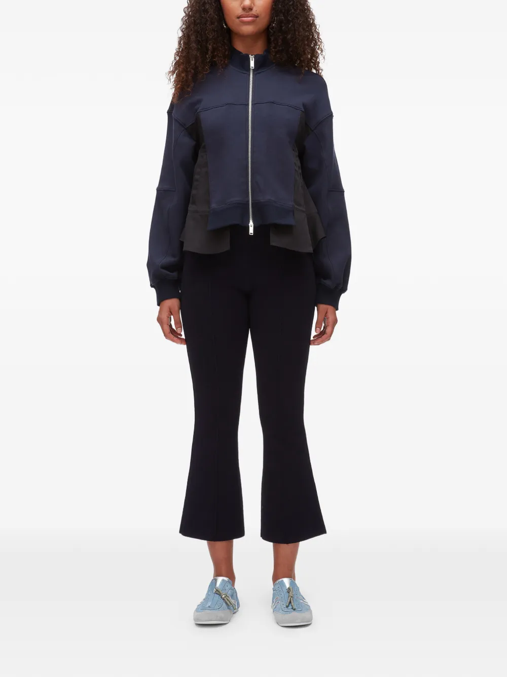 3.1 Phillip Lim Jack met vlakken Blauw