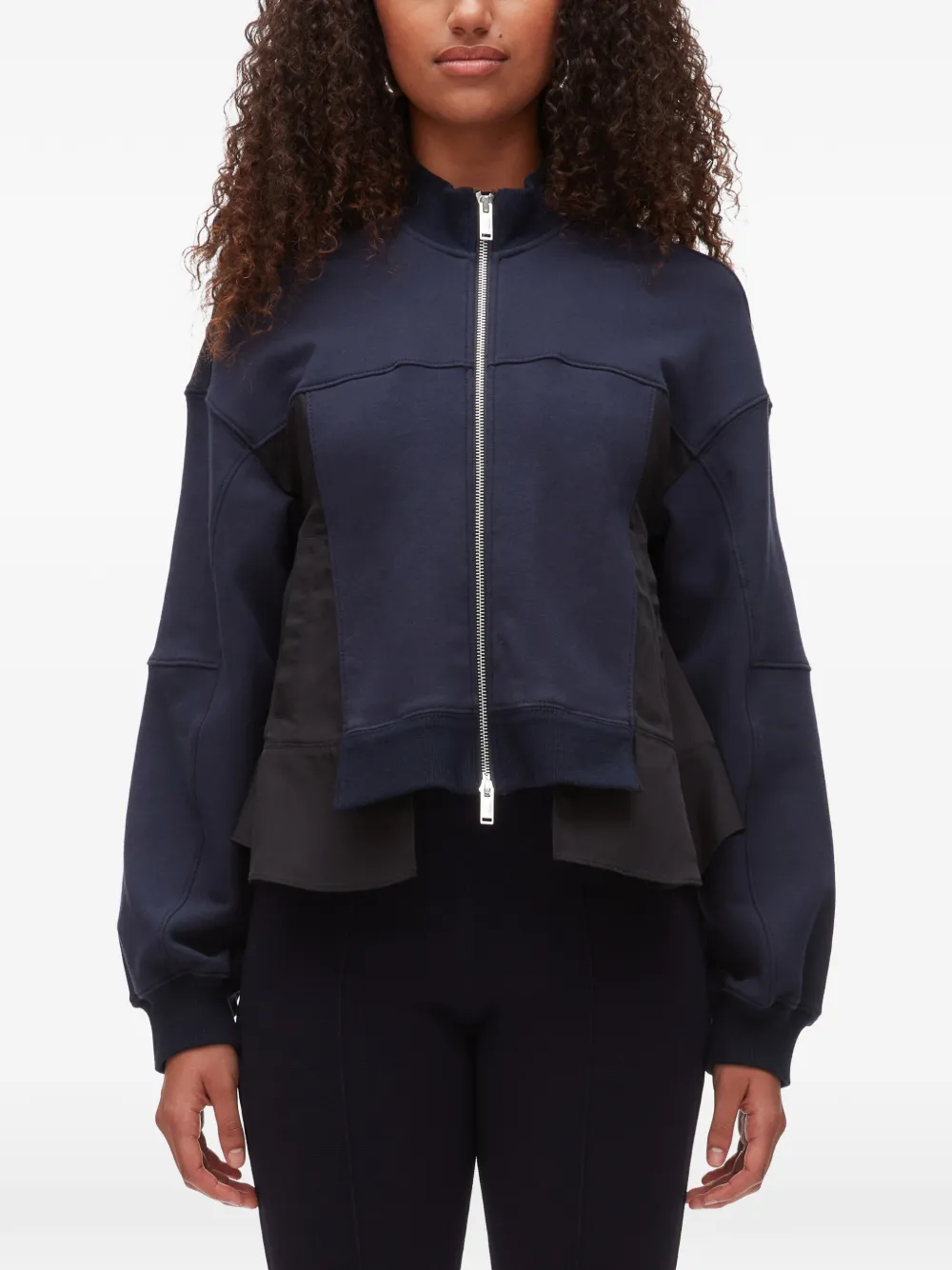 3.1 Phillip Lim Jack met vlakken Blauw