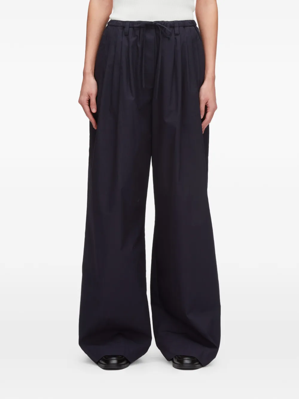  3.1 Phillip Lim Drawstring Wide-leg Trousers - Blue 