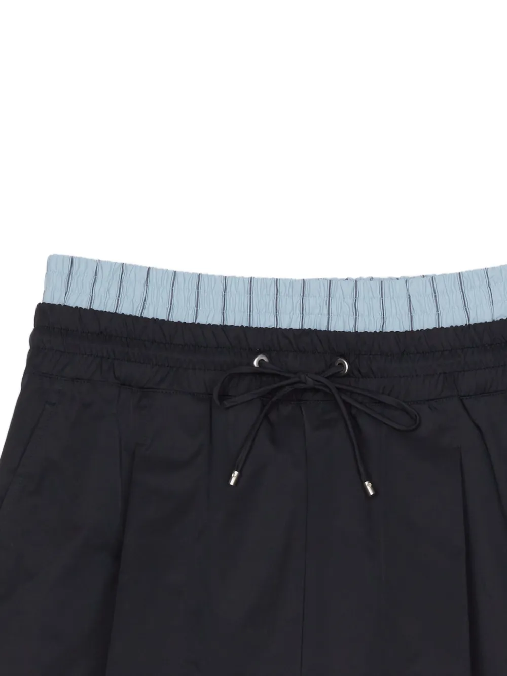 3.1 Phillip Lim Plooirok met trekkoord Zwart