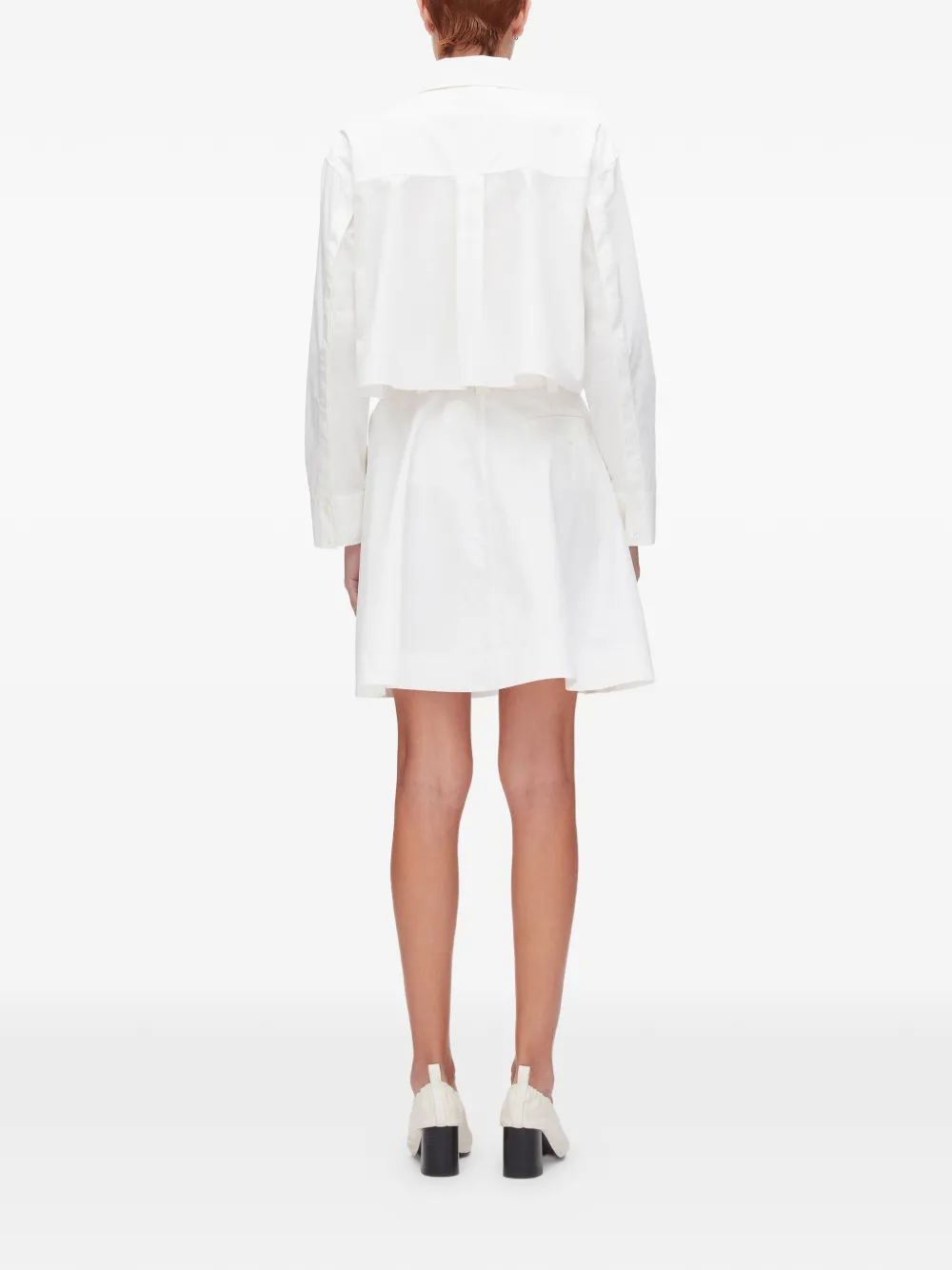 3.1 Phillip Lim Blousejurk met ceintuur Wit