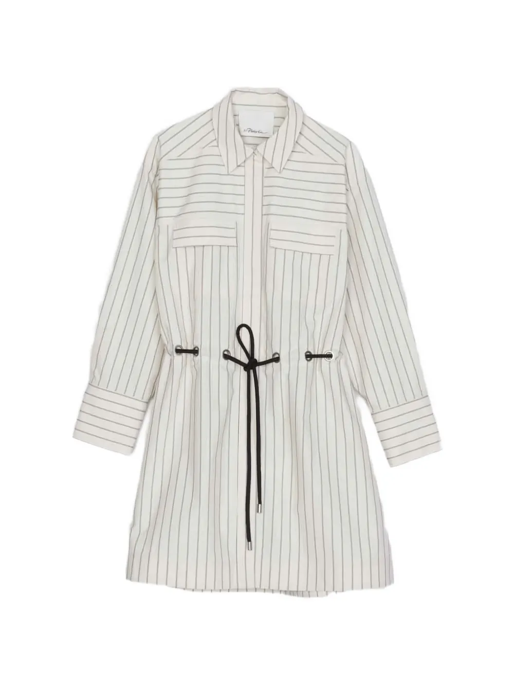 3.1 Phillip Lim striped mini dress - Toni neutri