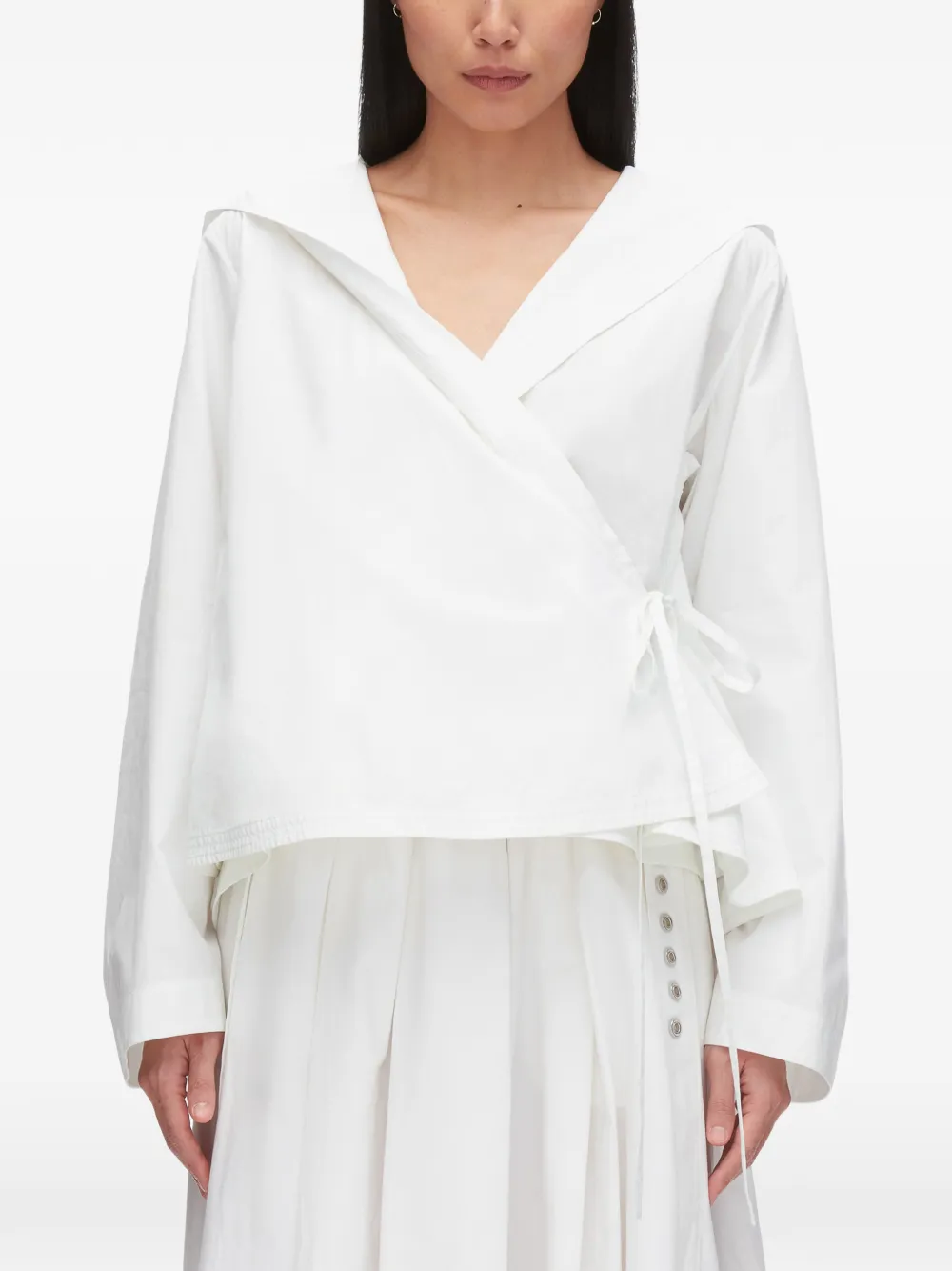 Collar Tie Blouse