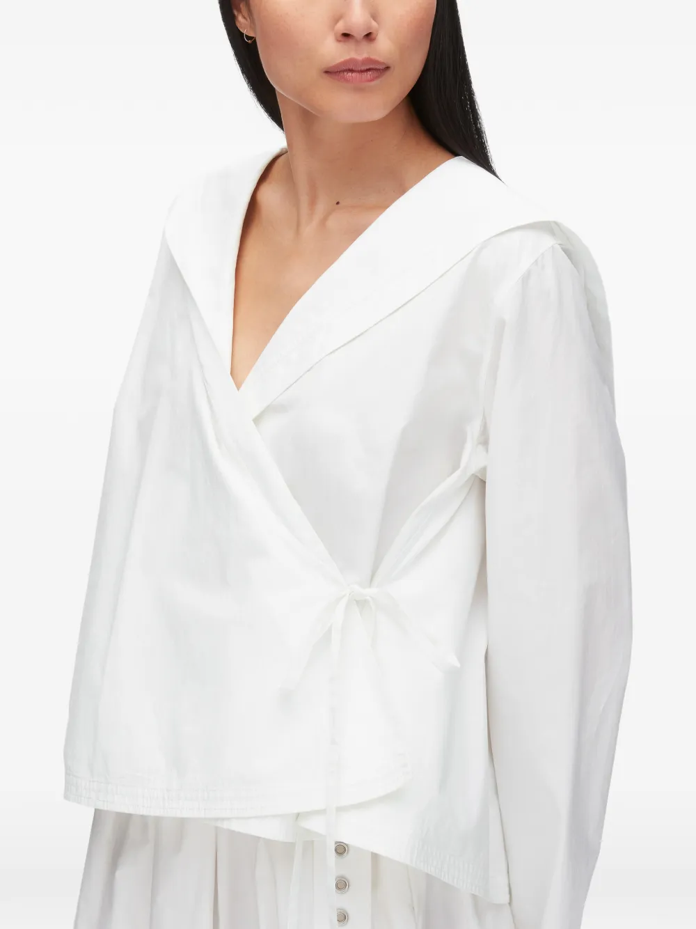 Collar Tie Blouse