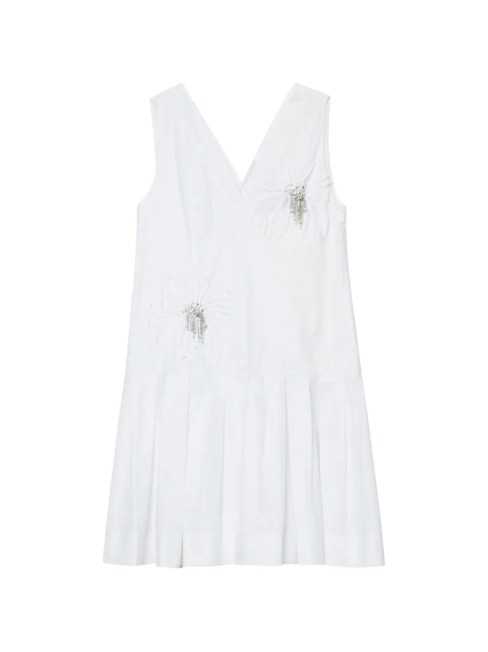 3.1 Phillip Lim Abito corto con scollo a V - Bianco