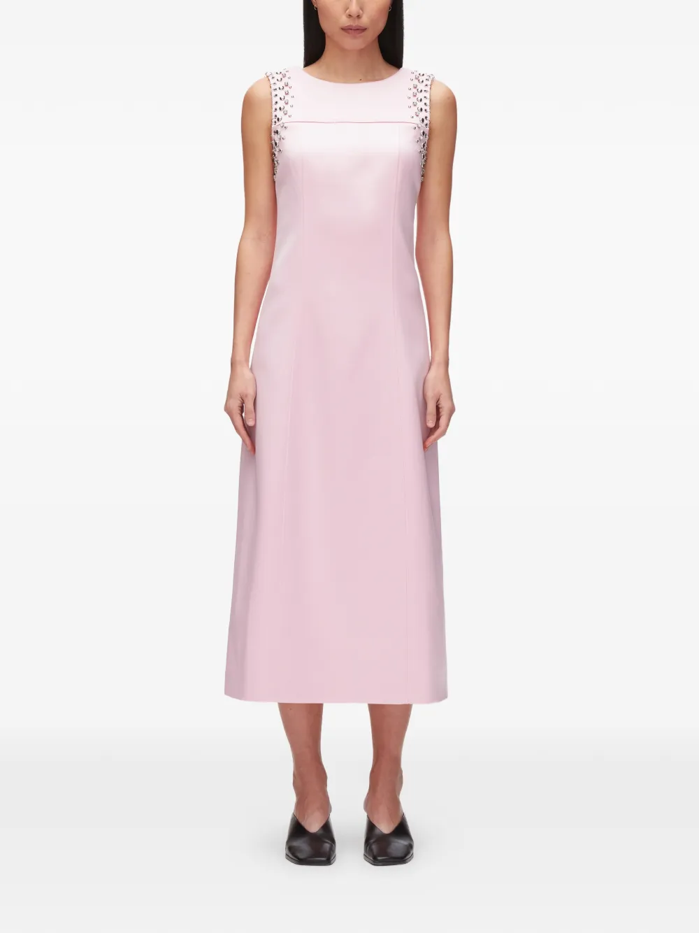 3.1 Phillip Lim Verfraaide midi-jurk Roze