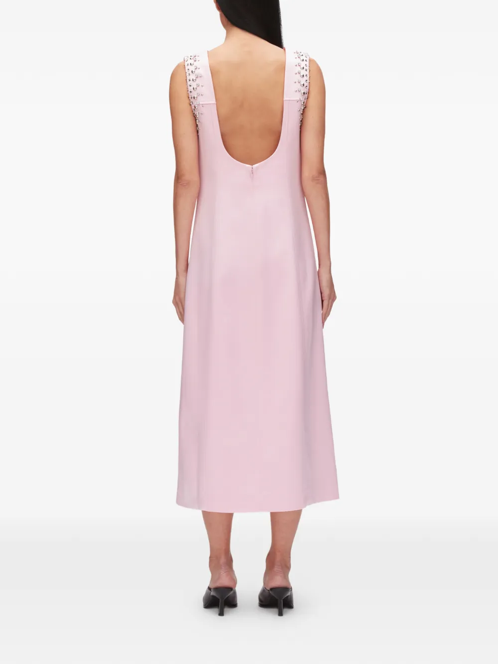 3.1 Phillip Lim Verfraaide midi-jurk Roze