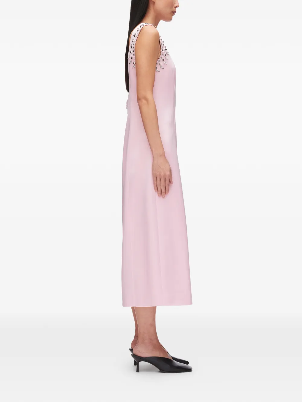 3.1 Phillip Lim Verfraaide midi-jurk Roze