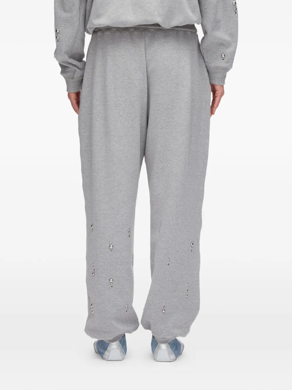3.1 Phillip Lim Dome verfraaide trainingsbroek Grijs