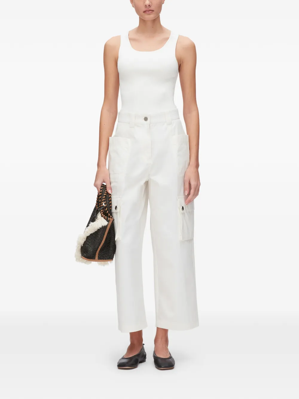 3.1 Phillip Lim Cargo broek Wit