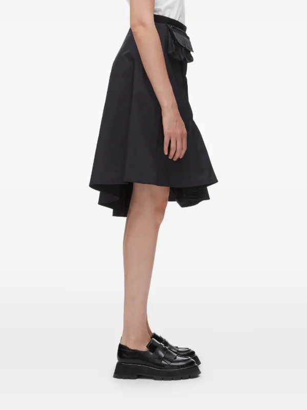 3.1 Phillip Lim ラッフル アシンメトリースカート | ブルー | FARFETCH JP