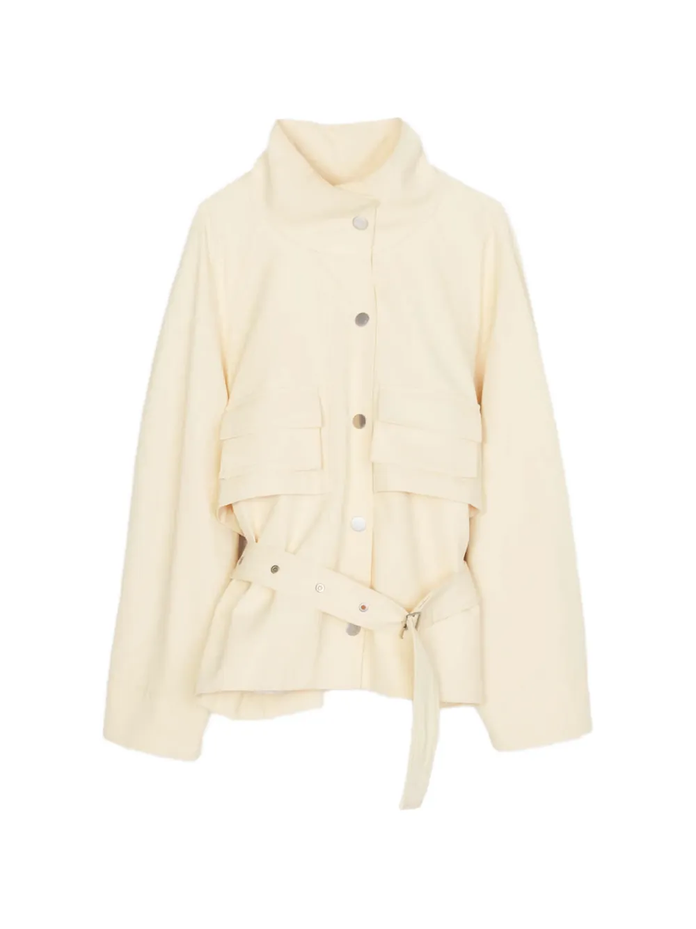 3.1 Phillip Lim belted front-pockets jacket - Toni neutri