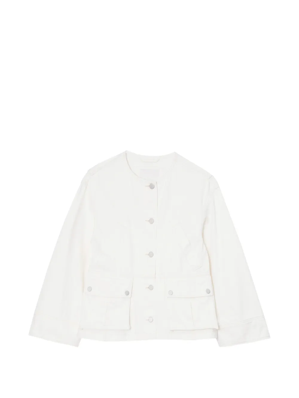3.1 Phillip Lim buttoned cotton jacket - Toni neutri