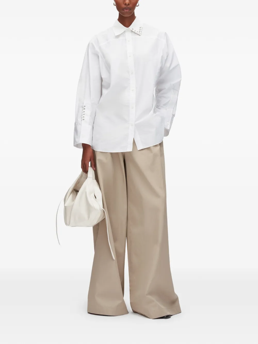 3.1 Phillip Lim Verfraaide blouse Wit