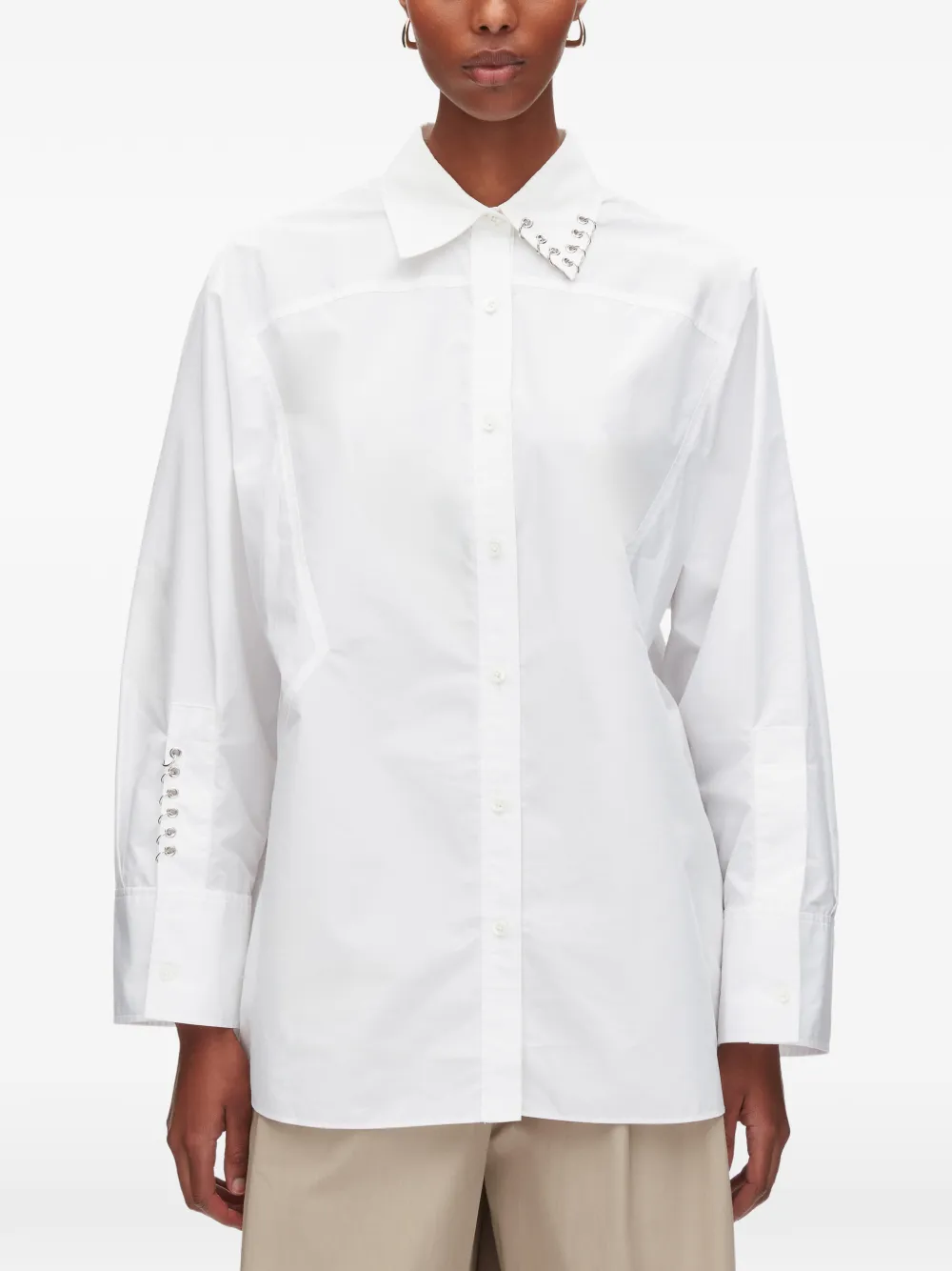 3.1 Phillip Lim Verfraaide blouse Wit