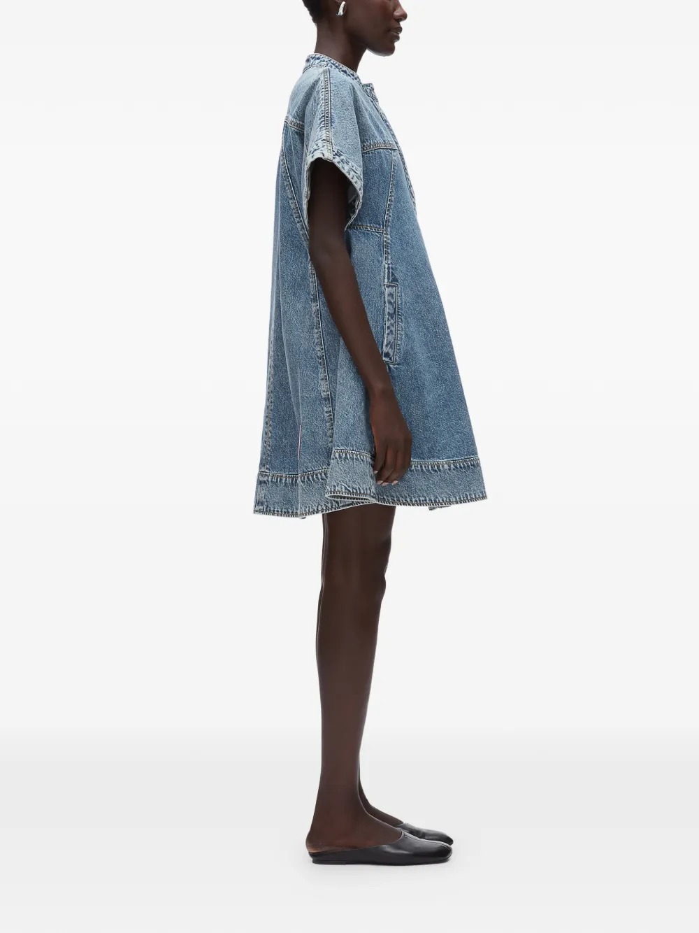  3.1 Phillip Lim Short-sleeve Dress - Blue 