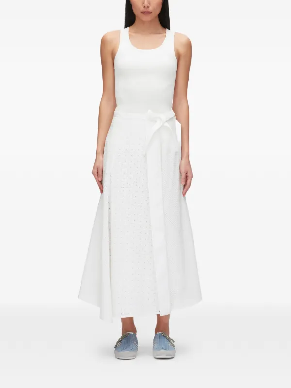 3.1 Phillip Lim タイディテール スカート | ホワイト | FARFETCH JP