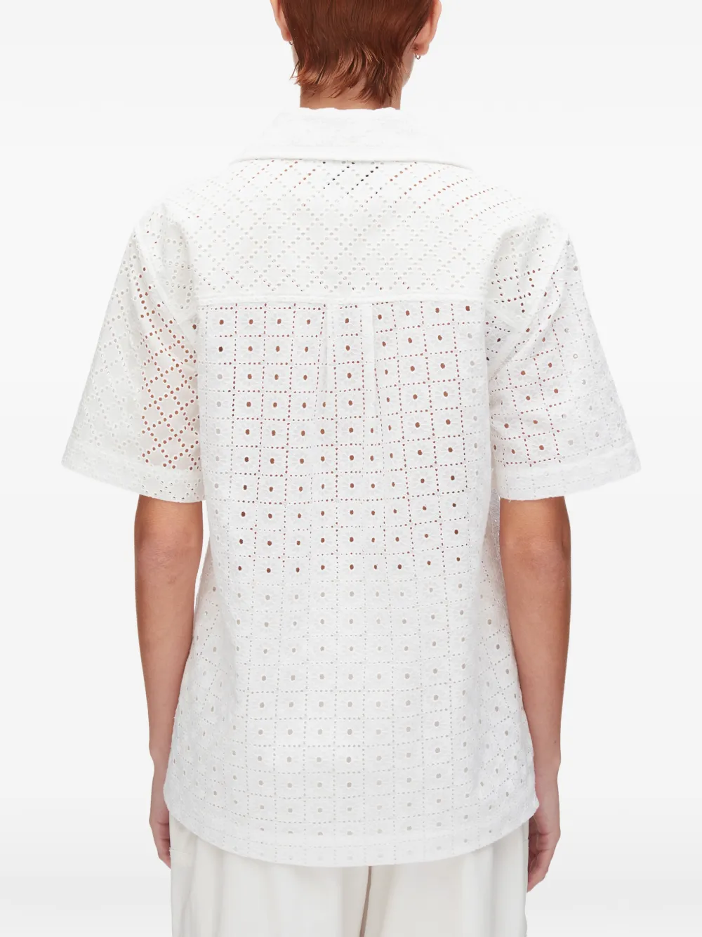 3.1 Phillip Lim Blouse met patchwork Wit