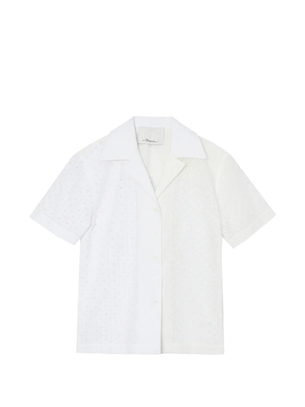 3.1 Phillip Lim patchwork shirt - Bianco