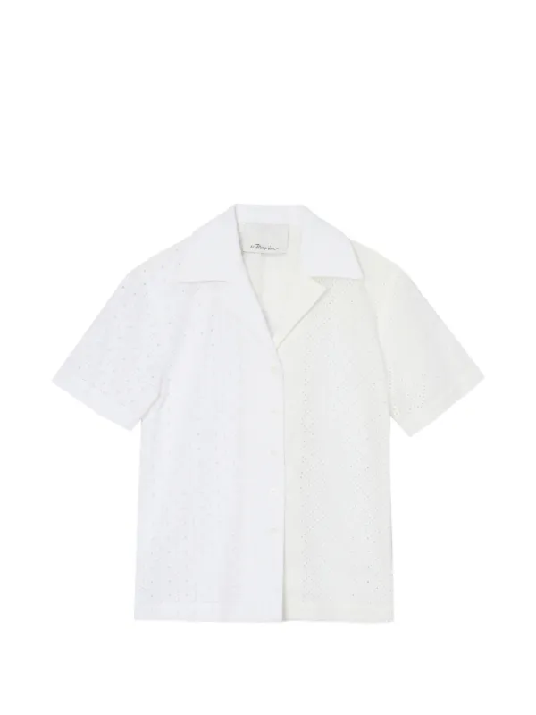 3.1 Phillip Lim パッチワーク シャツ | ホワイト | FARFETCH JP