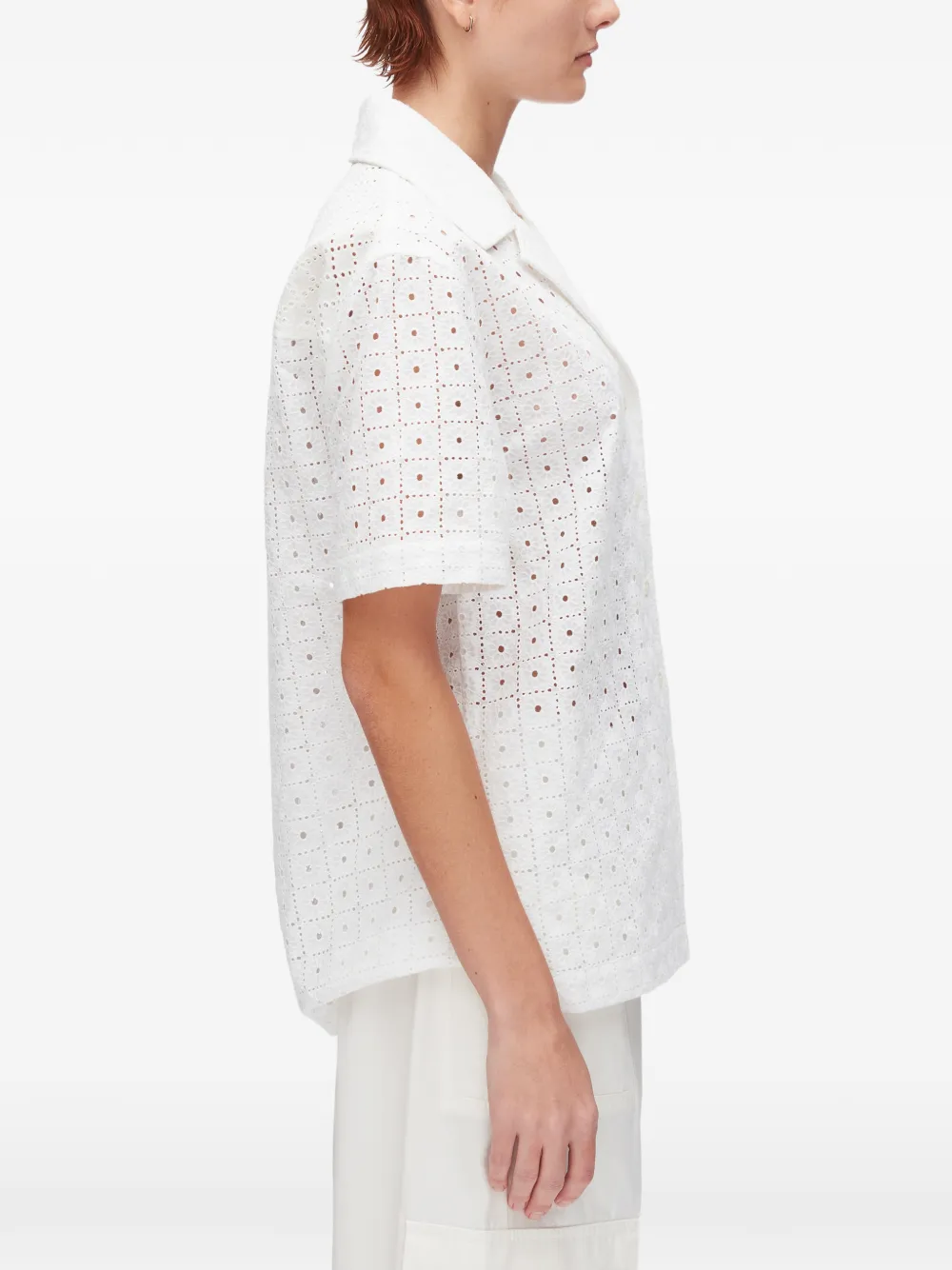 3.1 Phillip Lim Blouse met patchwork Wit