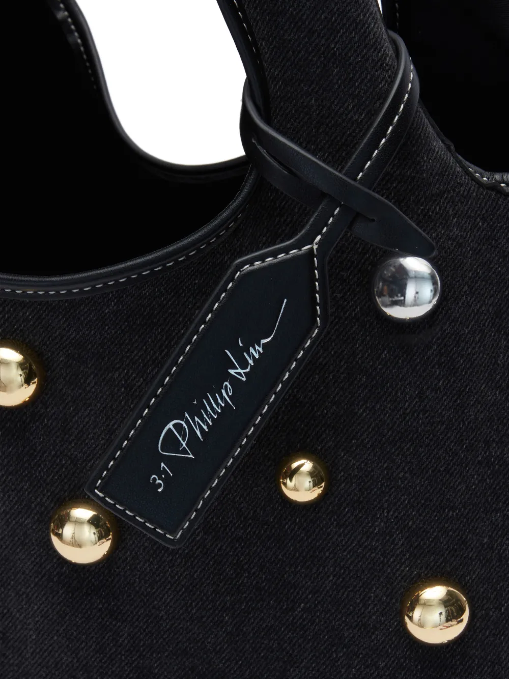 shellさん専用 3.1 Phillip Lim スタッズ付き 3.1 Phillip Lim Dome スタッズ ハンドバッグ | ブラック | FARFETCH JP