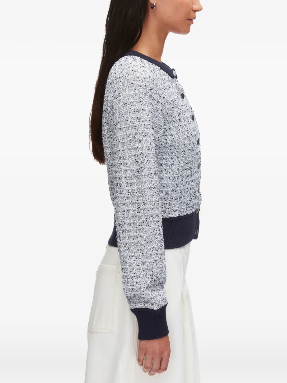 3.1 Phillip Lim Vest met ronde hals Blauw