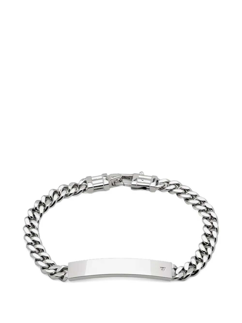 Tom Wood Bracciale a catena ID - Argento