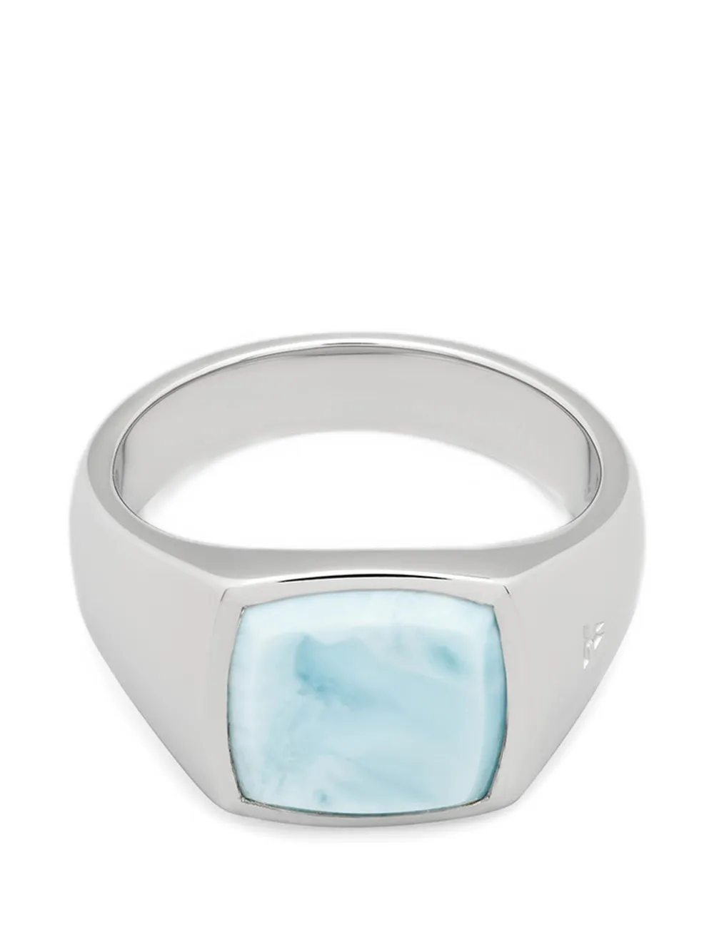 Tom Wood Anello a sigillo Kay - Argento