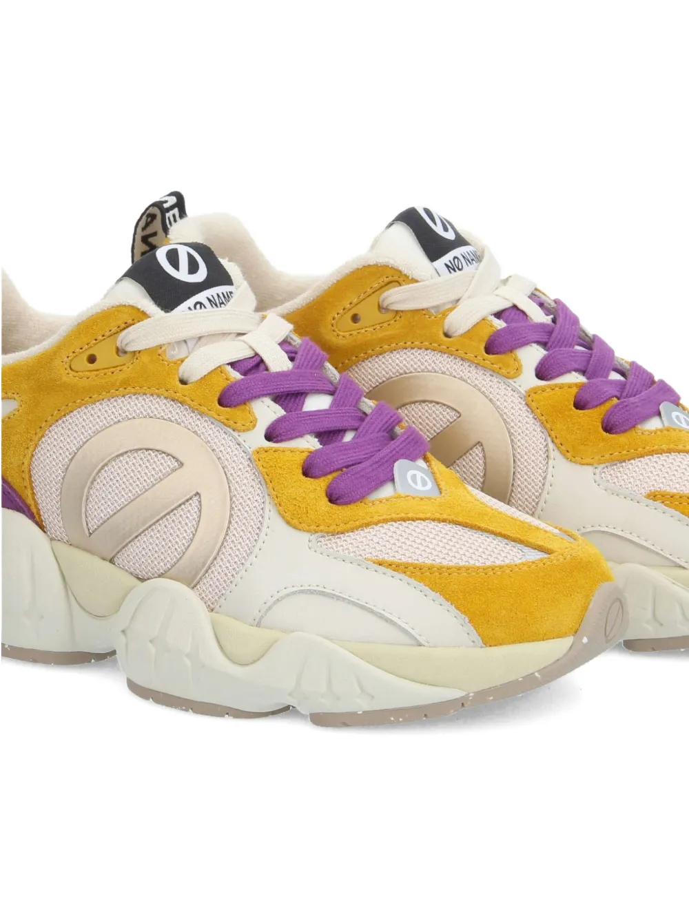 No Name Krazee Runner sneakers Geel