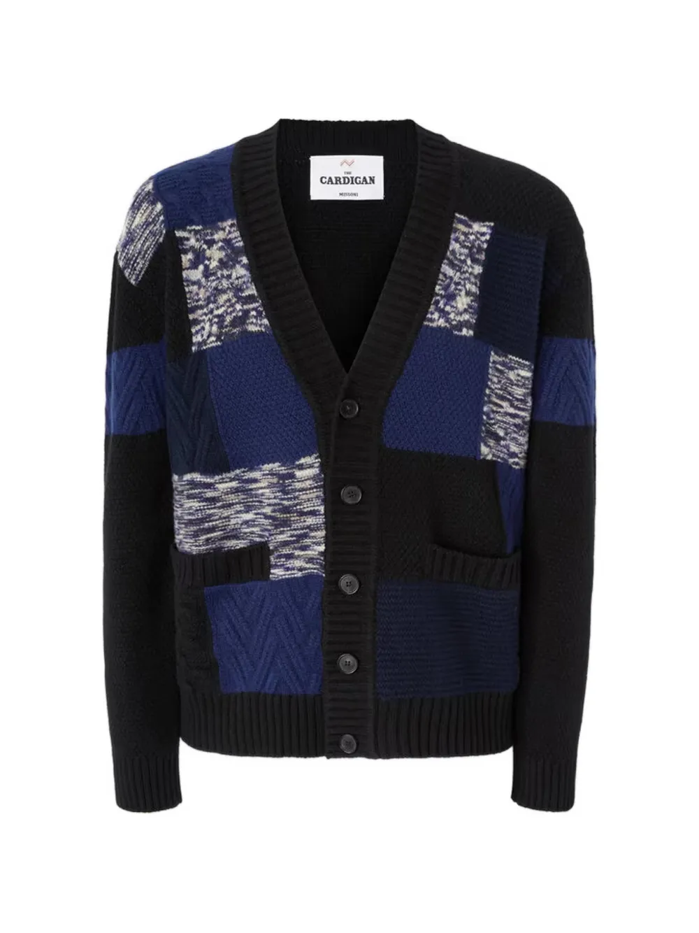 Missoni colour-block cardigan - Nero