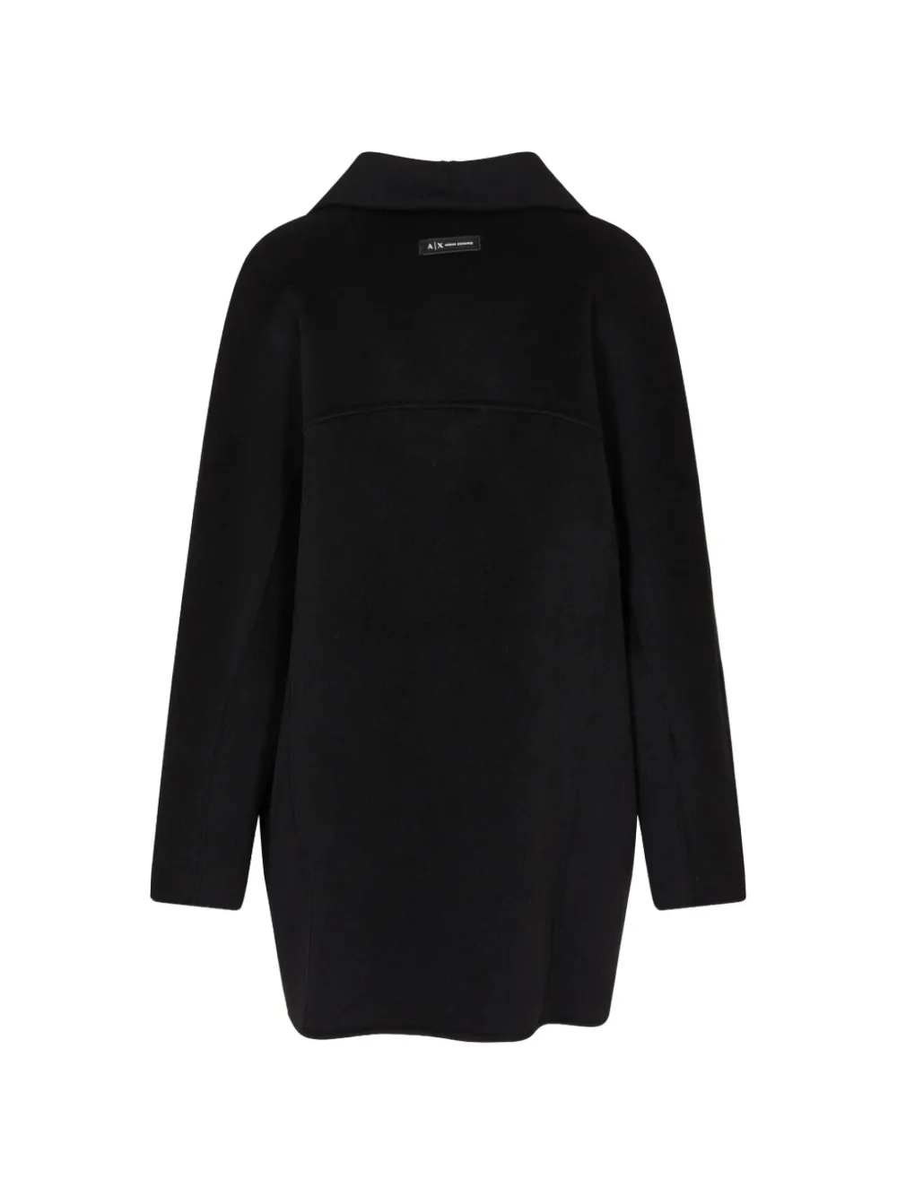  Armani Exchange Buttoned Coat - Black 