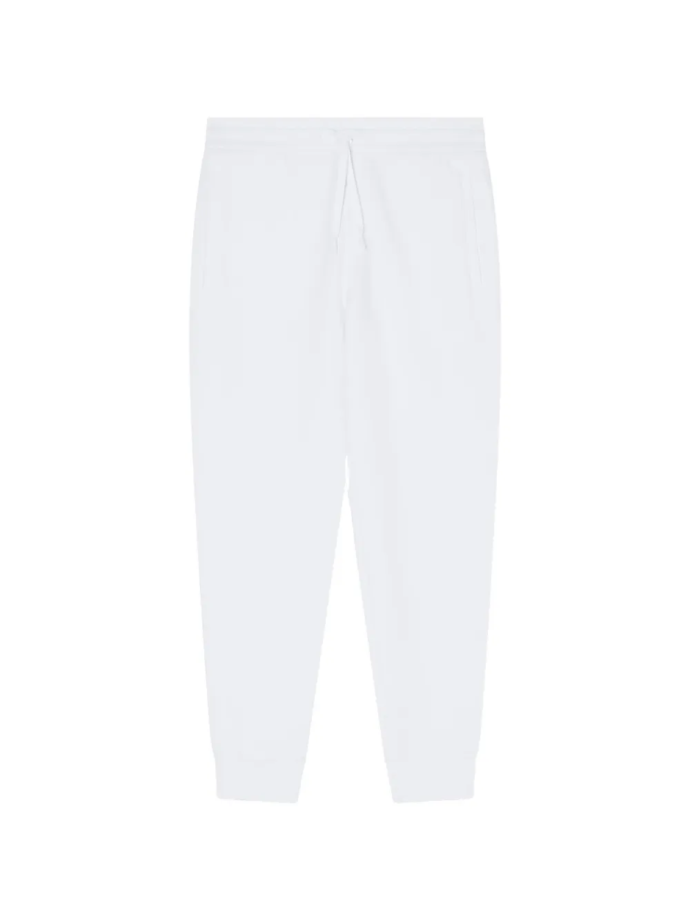 Armani Exchange logo-embroidered track pants - Bianco