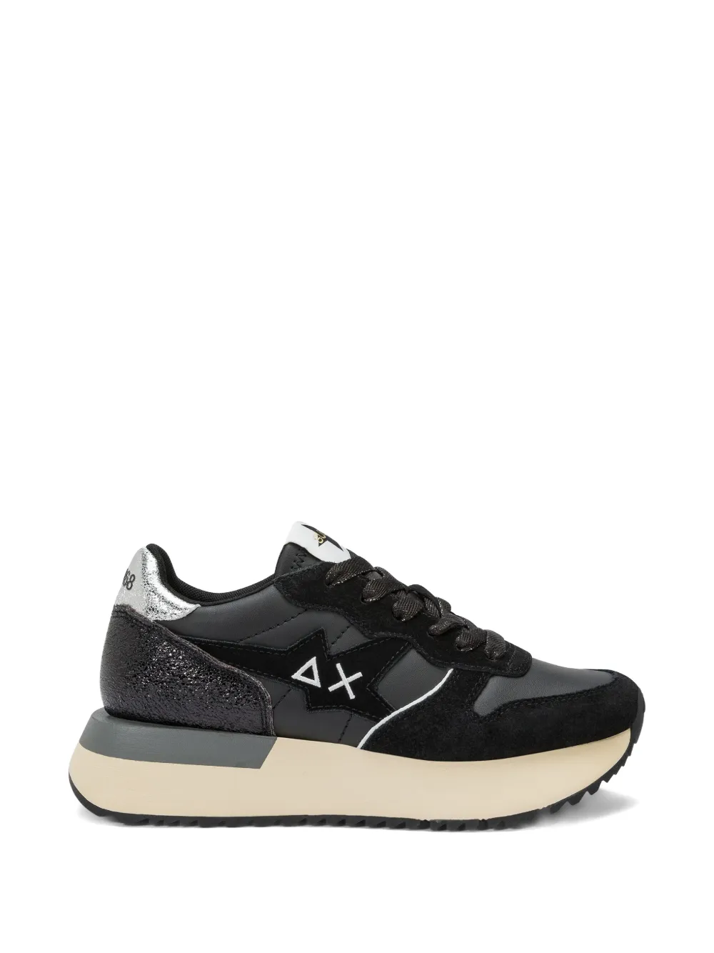 Sun68 Big Stargirl sneakers Zwart