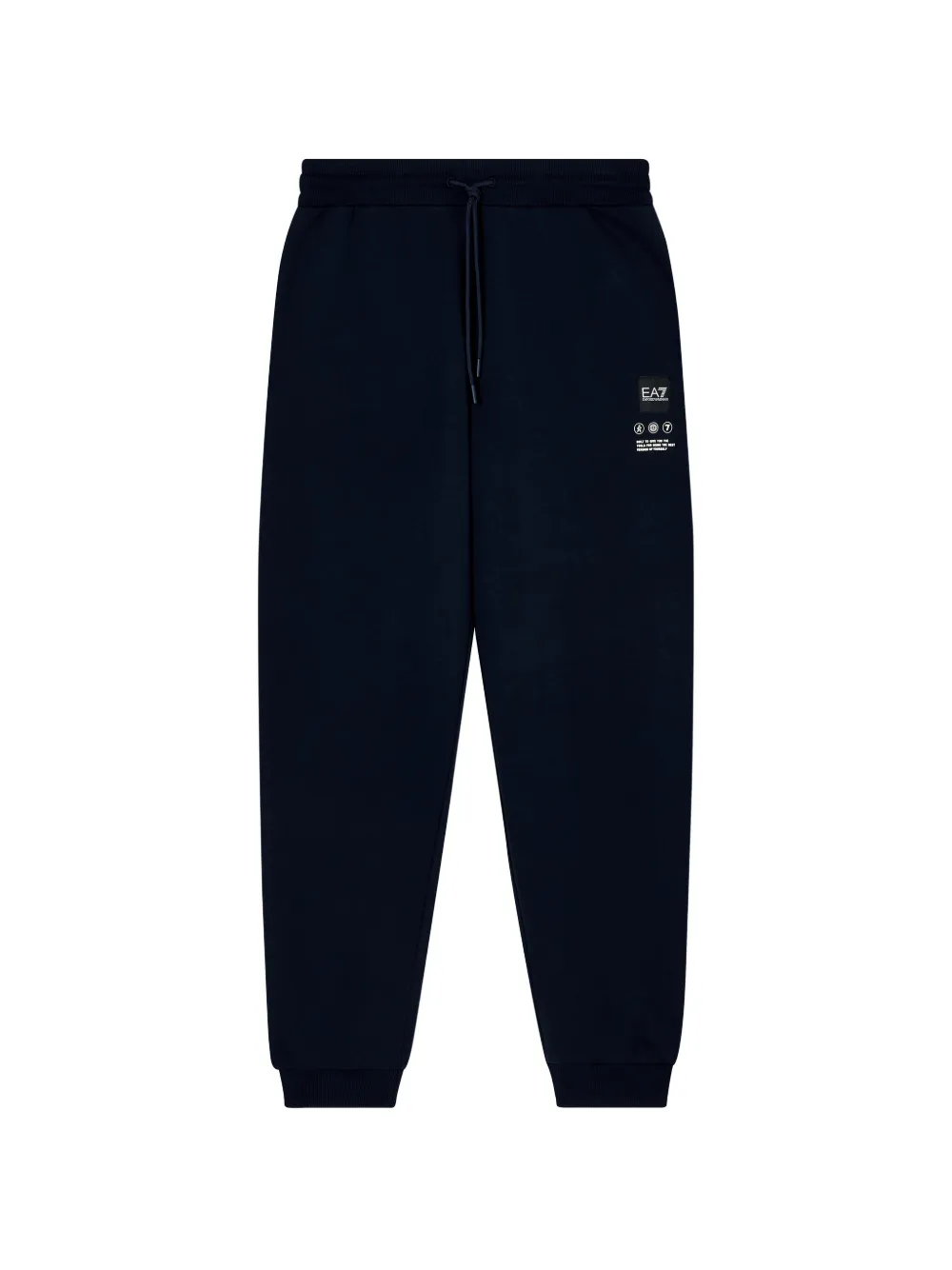 Ea7 Emporio Armani logo-detail track pants - Blu