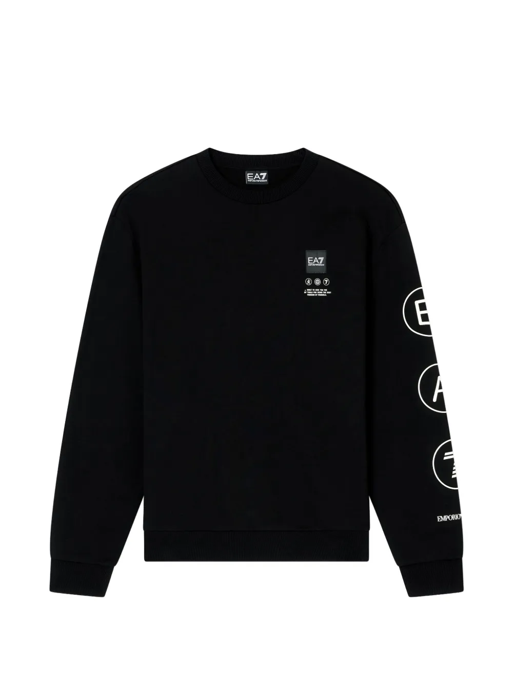 Ea7 Emporio Armani crew-neck sweatshirt - Nero