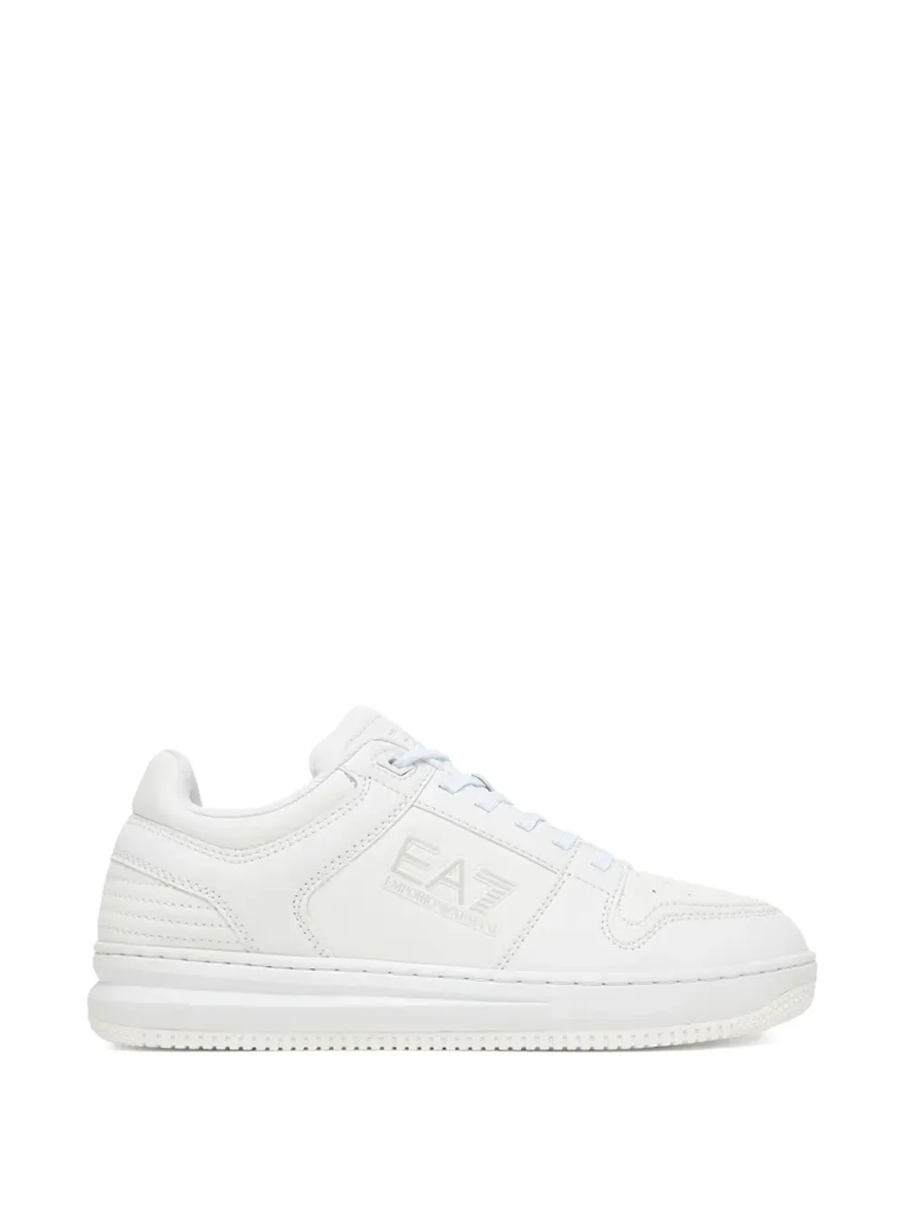 Ea7 Emporio Armani logo-detail sneakers - Bianco